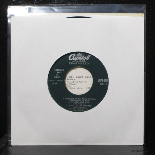Dean Martin - Hollywood Or Bust EP 7" VG Promo Capitol EAP1-806 South Africa - Shuga Records