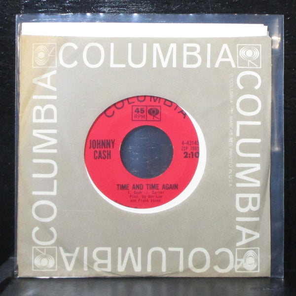 Johnny Cash - It Ain't Me, Babe / Time And Time Again 7" VG Columbia 4-43145 USA - Shuga Records