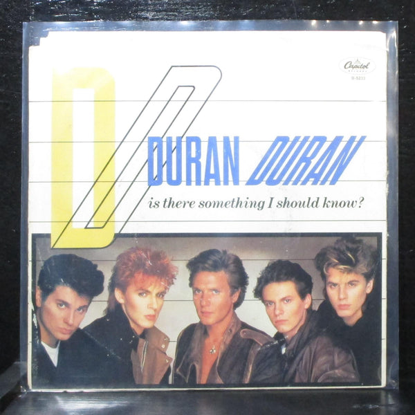 Duran Duran - Is There Something I Should Know? 7" VG+ Capitol B-5233 USA 1983 - Shuga Records