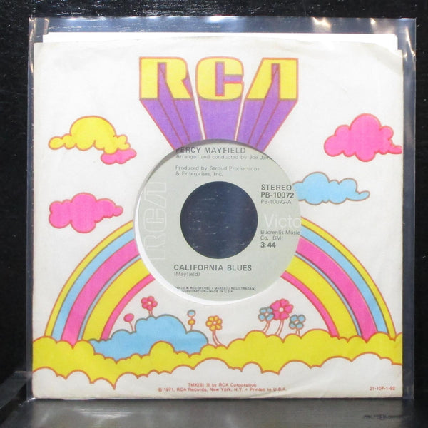 Percy Mayfield - The Flirt / California Blues 7" VG+ RCA PB-10072 USA 1971 - Shuga Records