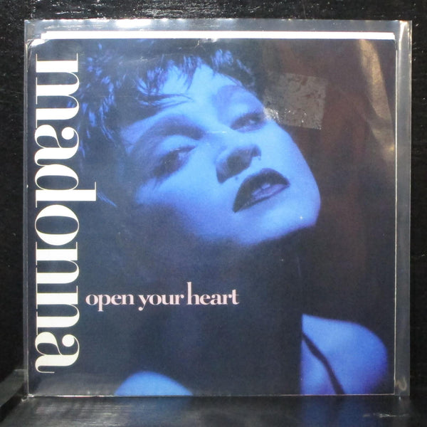 Madonna - Open Your Heart / White Heat 7" Mint- Sire 7-28508 USA 1986 - Shuga Records
