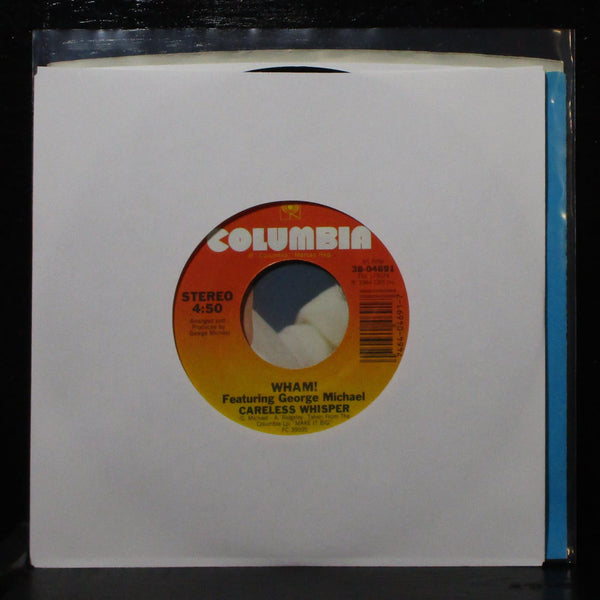Wham! feat. George Michael - Careless Whisper 7" Mint- Columbia 38-04691 USA - Shuga Records