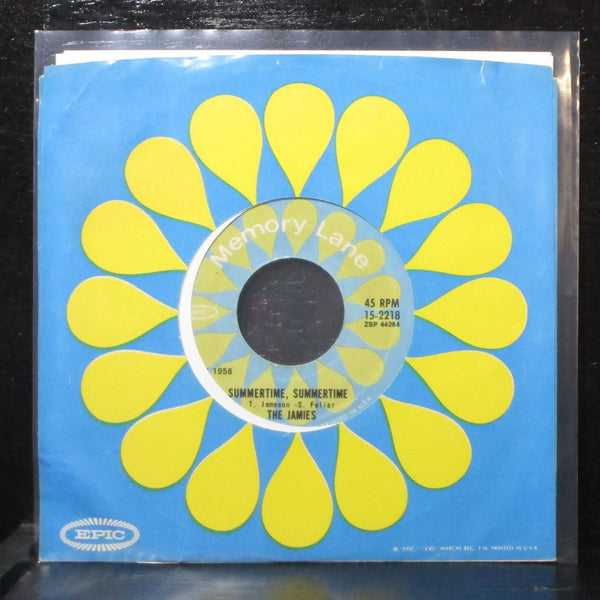 The Jamies - Summertime, Summertime / Searching For You 7" Mint- Epic 15-2218 - Shuga Records
