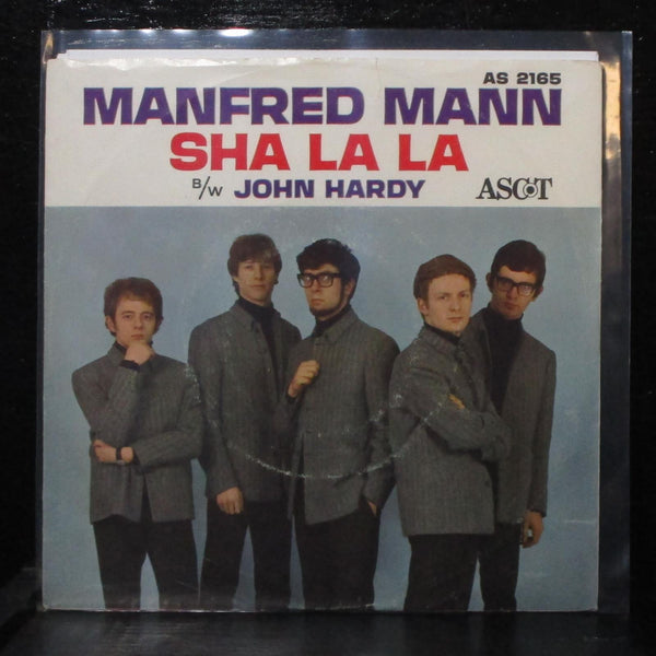 Manfred Mann - Sha La La / John Hardy 7" VG+ Ascot AS 2165 USA 1964 - Shuga Records