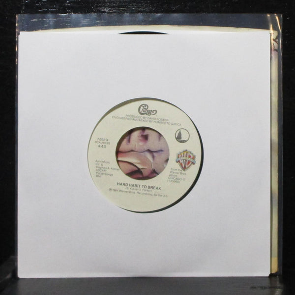 Chicago - Hard Habit To Break / Remember The Feeling 7" VG+ Warner Bros. 7-29214 - Shuga Records