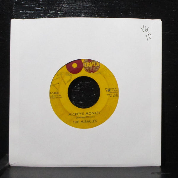 The Miracles - Mickey's Monkey / Whatever Makes You Happy 7" VG Tamla T-54083 - Shuga Records