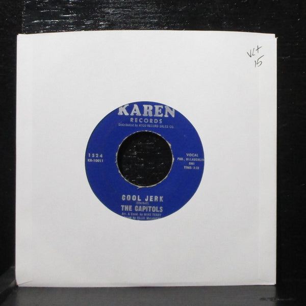 The Capitols - Cool Jerk / Hello Stranger 7" VG+ Karen 1524 USA 1966 - Shuga Records