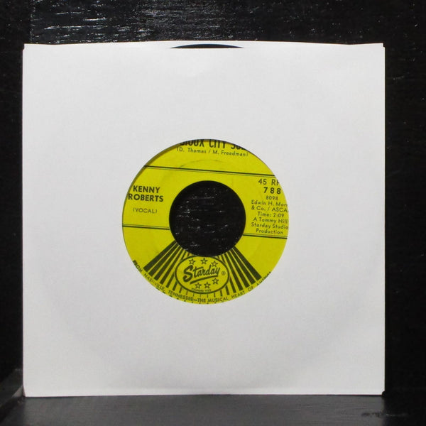 Kenny Roberts - Blue / Sioux City Sue 7" VG+ Starday 788 USA 1966 - Shuga Records