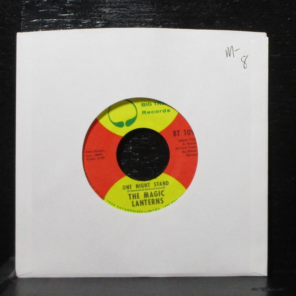 The Magic Lanterns - One Night Stand / Friscoe Annie 7" Mint- Big Tree BT 109 - Shuga Records