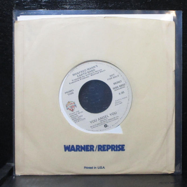 Manfred Mann's Earth Band - You Angel You 7" Mint- Promo WBS 8850 USA 1979 - Shuga Records