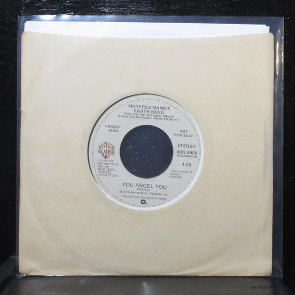 Manfred Mann's Earth Band - You Angel You 7" Mint- Promo WBS 8850 USA 1979 - Shuga Records