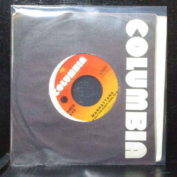 Manhattans - Don't Take Your Love / The Day The Robin Sang To Me 7" VG+ 3-10045 - Shuga Records