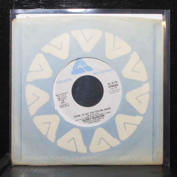 Barry Manilow - Tryin' To Get The Feeling Again 7" Mint- Arista AS 0172 USA 1975 - Shuga Records