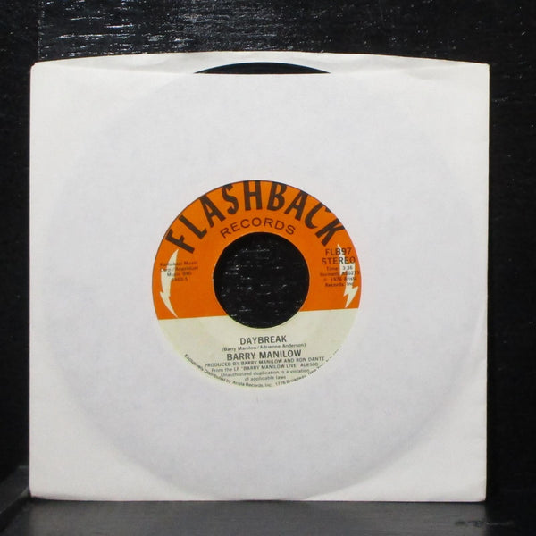 Barry Manilow - Looks Like We Made It / Daybreak 7" Mint- Flashback FLB97 USA - Shuga Records