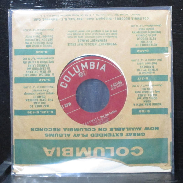 Mitch Miller - Farewell / Under Paris Skies 7" VG+ Columbia 4-40100 USA 1953 - Shuga Records