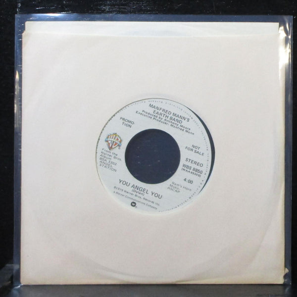 Manfred Mann's Earth Band - You Angel You 7" Mint- Promo WBS 8850 USA 1979 - Shuga Records