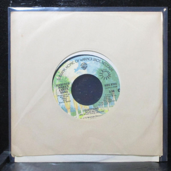 Manfred Mann's Earth Band - Spirit In The Night / Questions 7" WBS 8355 USA 1977 - Shuga Records