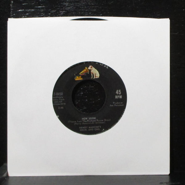 Henry Mancini - Dear Heart / How Soon 7" VG+ RCA 47-8458 USA 1964 - Shuga Records