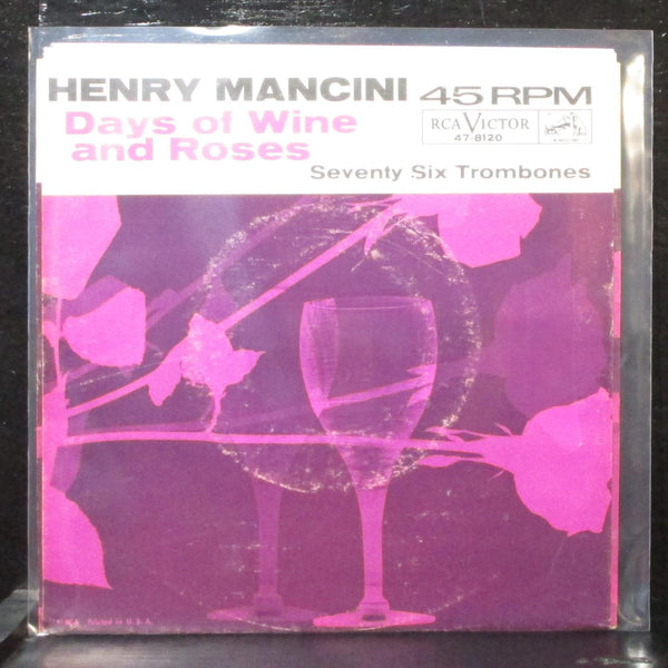 Henry Mancini - Days Of Wine & Roses 7" Mint- RCA 47-8120 USA 1962 - Shuga Records