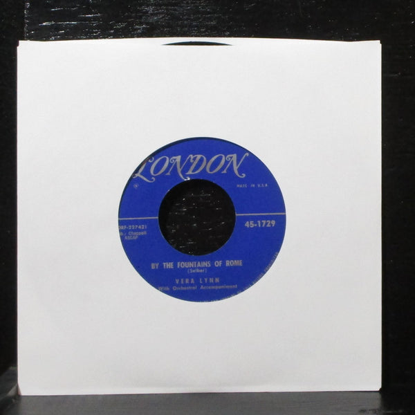Vera Lynn - Don't Cry My Love / By The Fountains Of Rome 7" Mint- London 45-1729 - Shuga Records