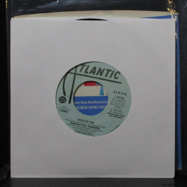 Manhattan Transfer - Spice Of Life 7" Mint- Promo Atlantic 7-89786 USA 1983 - Shuga Records