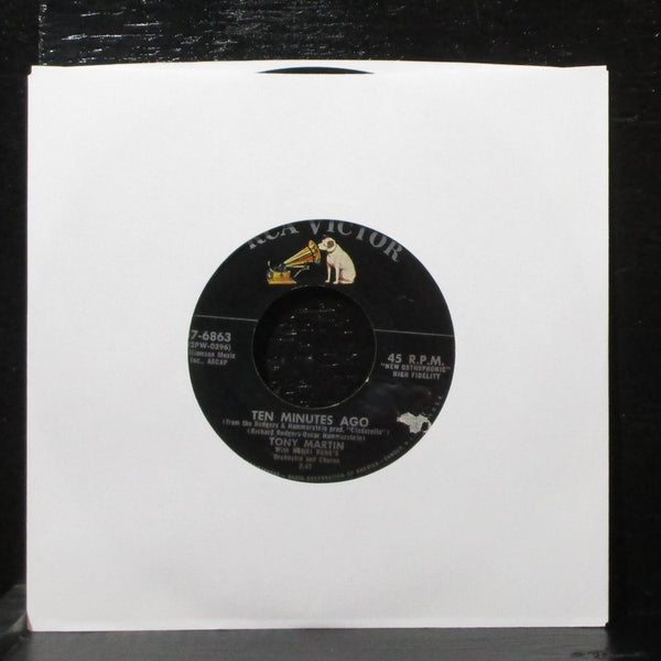 Tony Martin - Do I Love You / Ten Minutes Ago 7" VG+ RCA 47-6863 USA 1957 - Shuga Records