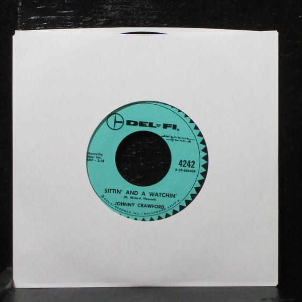 Johnny Crawford - The Girl Next Door / Sittin' & Watchin' 7" VG+ Del-Fi 4242 - Shuga Records