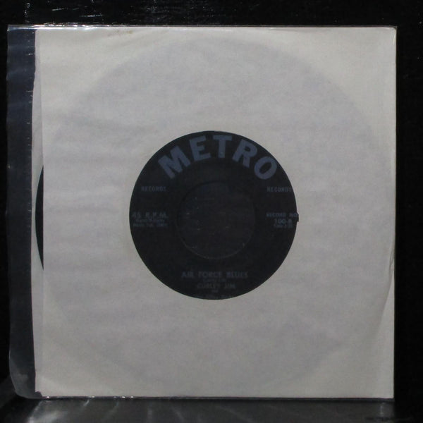 Curley Jim & Billey Rocks - Rock & Roll Itch / Air Force Blues 7" VG+ Metro 100 - Shuga Records