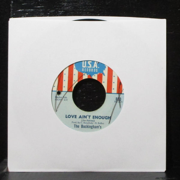The Buckingham's - I've Been Wrong / Love Ain't Enough 7" VG+ USA 853 - Shuga Records