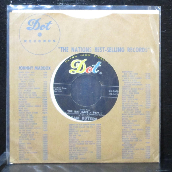Sam Butera & The Witnesses - The Rat Race 7" VG+ Dot Records 45-16080 USA 1960 - Shuga Records