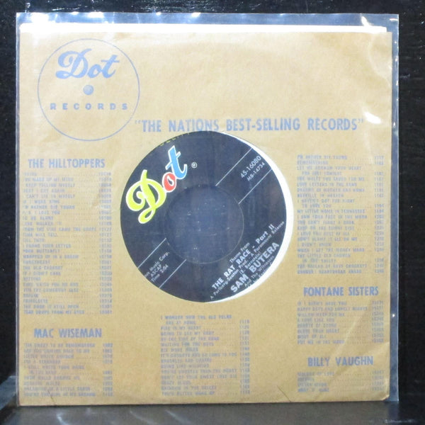 Sam Butera & The Witnesses - The Rat Race 7" VG+ Dot Records 45-16080 USA 1960 - Shuga Records