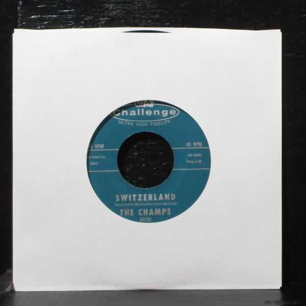 The Champs - Only The Young / Switzerland 7" VG+ Challenge 59236 USA 1964 - Shuga Records