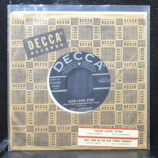 Guy Lombardo - Auld Lang Syne 7" Mint- Decca 9-28905 USA 1953 - Shuga Records