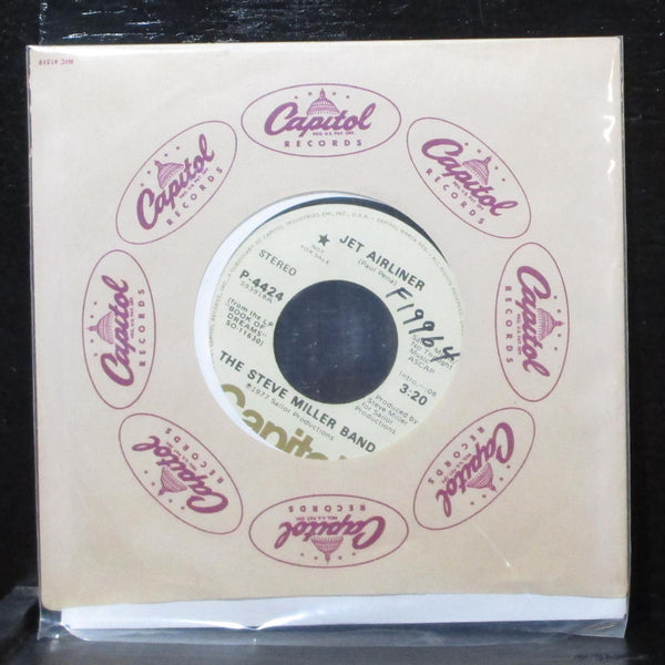 The Steve Miller Band - Jet Airliner 7" VG+ Promo Capitol P-4424 USA 1977 - Shuga Records