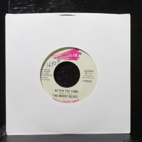 The Moody Blues - Isn't Life Strange / After You Came 7" VG+ Threshold 45-67009 - Shuga Records