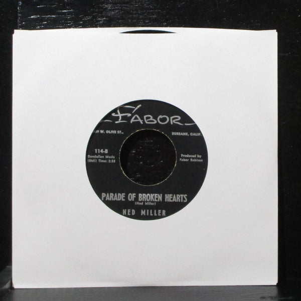 Ned Miller - From A Jack To A King / Parade Of Broken Hearts 7" Mint- Fabor 114 - Shuga Records