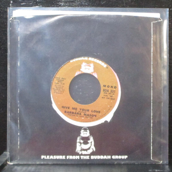 Barbara Mason - Give Me Your Love 7" VG Promo Buddah BDA 331 USA 1972 - Shuga Records