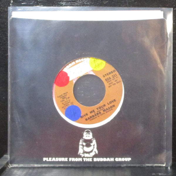 Barbara Mason - Give Me Your Love 7" VG Promo Buddah BDA 331 USA 1972 - Shuga Records