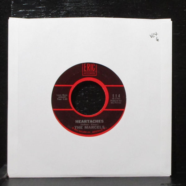 The Marcels - Summertime / Heartaches 7" VG+ Eric 114 USA 1968 - Shuga Records