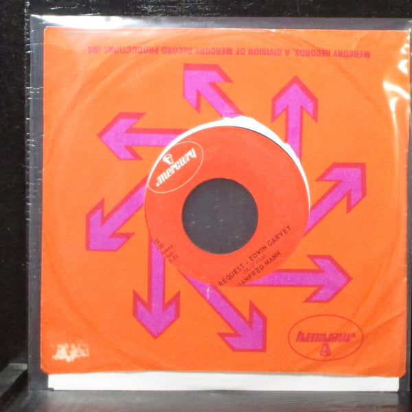 Manfred Mann - Quinn The Eskimo / By Request - Edwin Garvey 7" Mint- 72770 red - Shuga Records