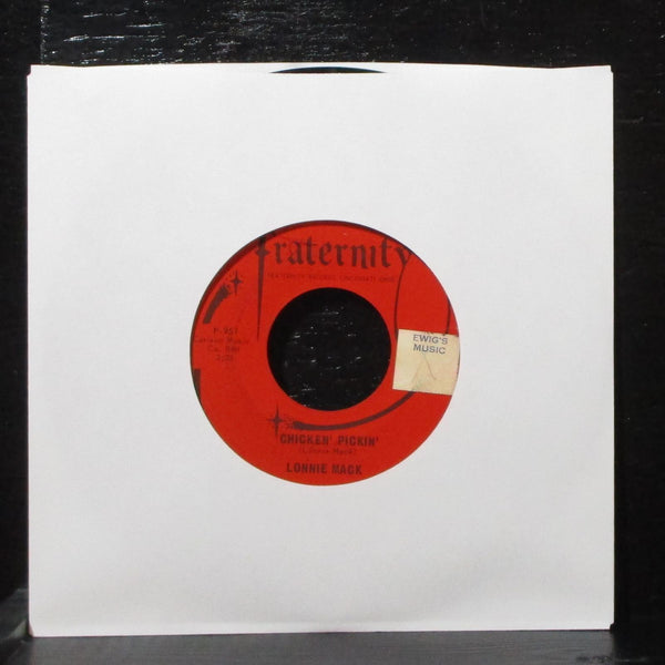 Lonnie Mack - Chicken' Pickin' / Honky Tonk '65 7" VG+ Fraternity F-951 USA 1965 - Shuga Records