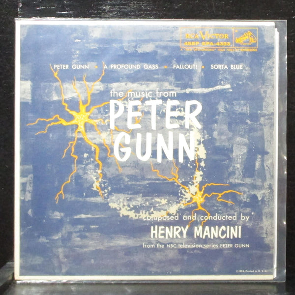 Henry Mancini - The Music From Peter Gunn EP 7" VG+ RCA EPA 4333 USA 1959 - Shuga Records
