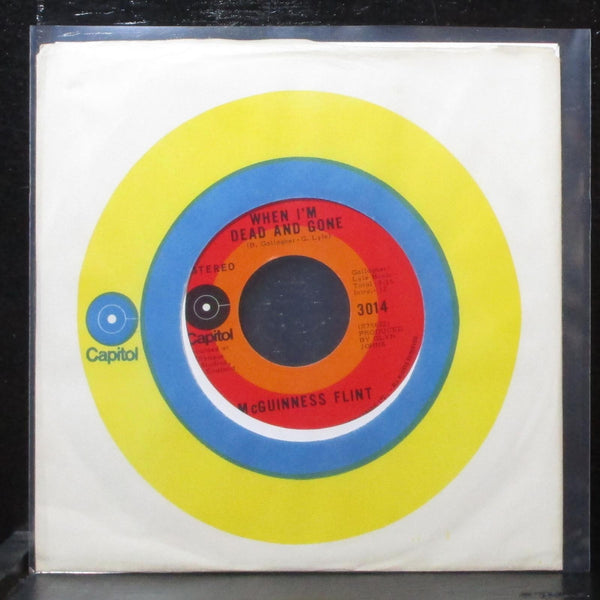 McGuinness Flint - When I'm Dead And Gone / Lazy Afternoon 7" Mint- Capitol 3014 - Shuga Records