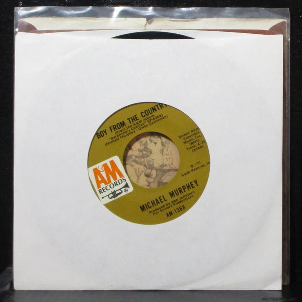 Michael Murphey - Geronimo's Cadillac / Boy From The Country 7" VG+ AM-1368 - Shuga Records