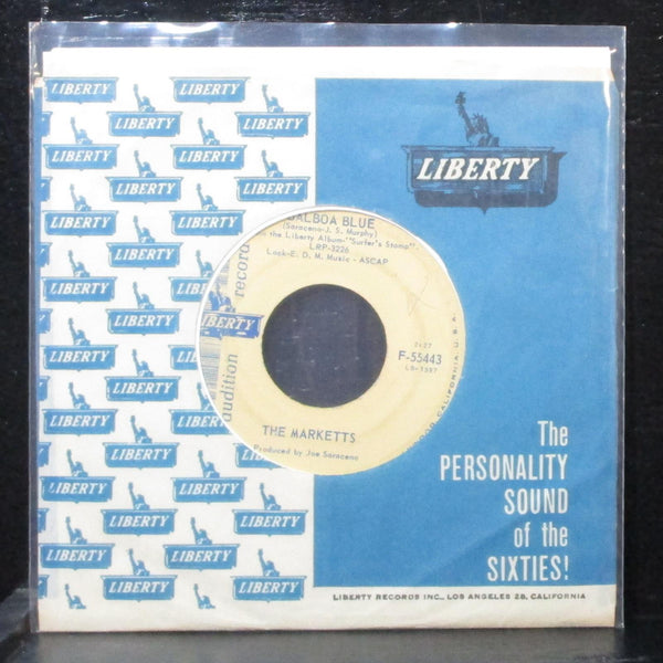 The Marketts - Balboa Blue / Stompede 7" VG- Promo Liberty F-55443 USA 1962 - Shuga Records