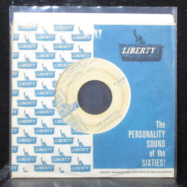 The Marketts - Balboa Blue / Stompede 7" VG- Promo Liberty F-55443 USA 1962 - Shuga Records