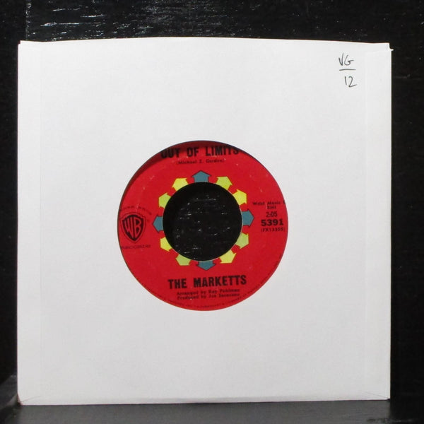 The Marketts - Out Of Limits / Bella Dalena 7" VG Warner Bros. 5391 USA 1963 - Shuga Records