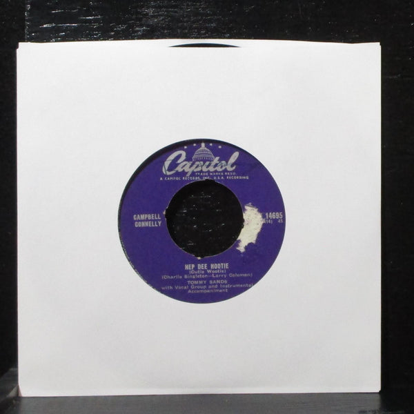 Tommy Sands - Teen-Age Crush / Hep Dee Hootie 7" VG Capitol 45-CL 14695 UK 1957 - Shuga Records