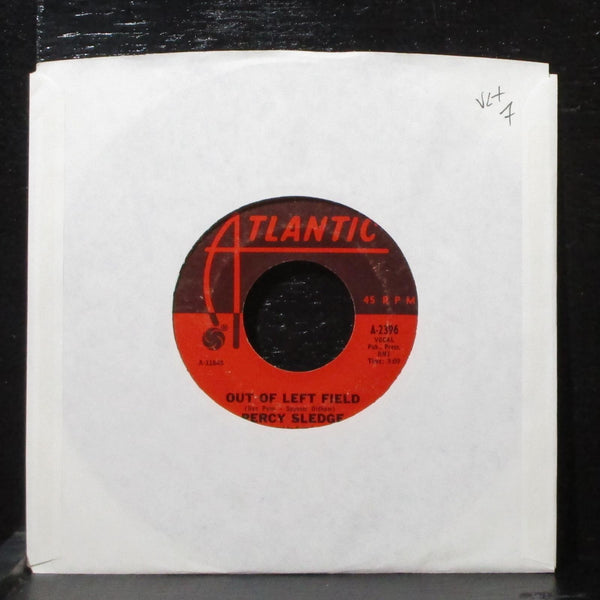 Percy Sledge - Out Of Left Field / It Can't Be Stopped 7" VG+ Atlantic A-2396 - Shuga Records