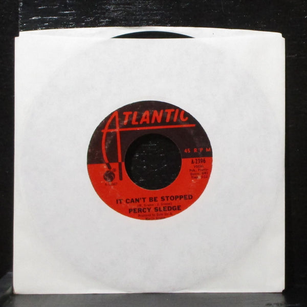 Percy Sledge - Out Of Left Field / It Can't Be Stopped 7" VG+ Atlantic A-2396 - Shuga Records
